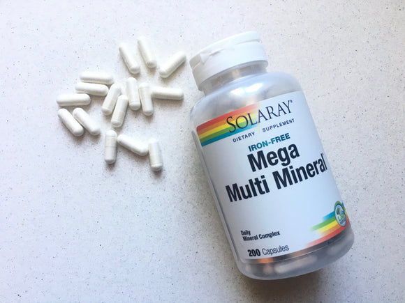 Mega Multi Minerals - Iron Free